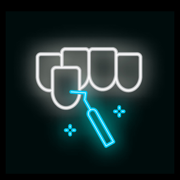 icon dental tooth exam